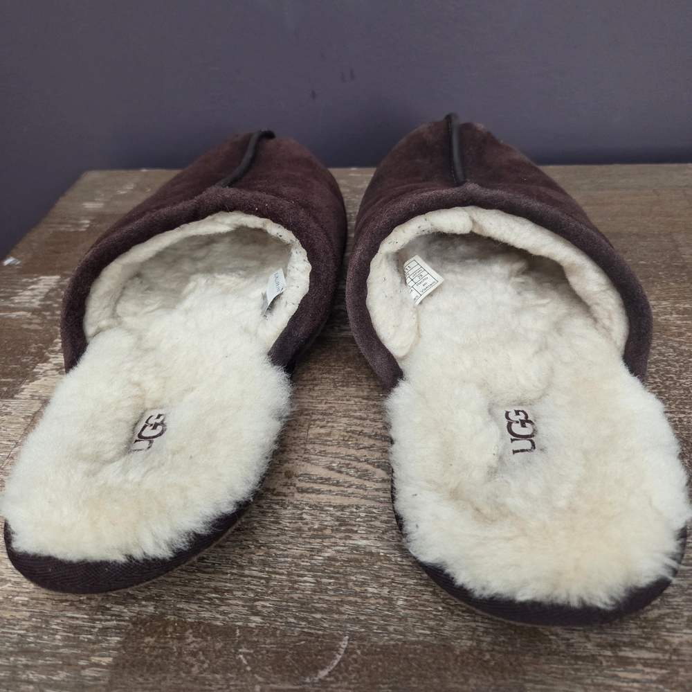 Ugg Mens Scuff Slippers Sz.10 - Picture 4 of 9